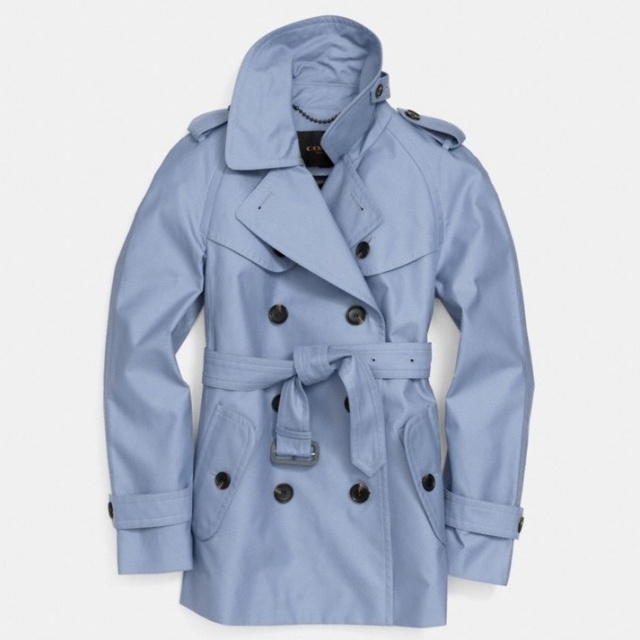 Coach Short Trench – Blue